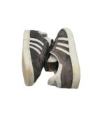 Adidasi dama Adidas, 38, piele intoarsa, gri - imagine 4