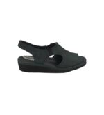 Sandale dama Comfort, 39, piele, negru