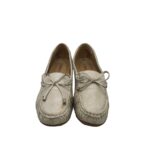 Mocasini dama 40, imitatie de piele, gri - imagine 3