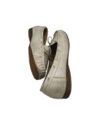Mocasini dama 40, imitatie de piele, gri - imagine 4