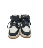 Adidasi copii Champion, 35, imitatie de piele, alb negru - imagine 3