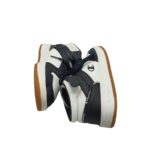 Adidasi copii Champion, 35, imitatie de piele, alb negru - imagine 4