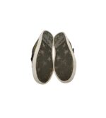 Tenisi copii Clarks, 27, piele intoarsa, material textil, kaki - imagine 5