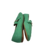 Mocasini dama Bonprix,, material textil, verde - imagine 4