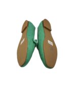 Mocasini dama Bonprix,, material textil, verde - imagine 5