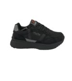 Adidasi barbati Arrigo Bello ,  imitatie de piele, material textil,  negru gri