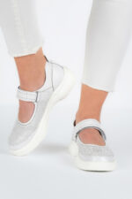 Sandale dama Lady Eloise , imitatie de piele, alb - imagine 9