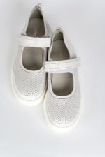 Sandale dama Lady Eloise , imitatie de piele, alb - imagine 13