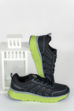 Adidasi barbati AxBoxing Turbo, imitație de piele, material textil, gri