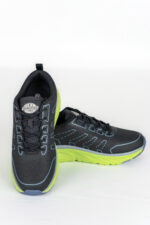 Adidasi barbati AxBoxing Turbo, imitație de piele, material textil, gri - imagine 5