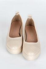 Pantofi dama Lady Luna, imitatie de piele, bej - imagine 13