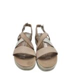 Sandale dama Marco Tozzi, 38, piele, crem - imagine 4