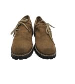 Pantofi dama Landhaus, 39, piele intoarsa, maro - imagine 3