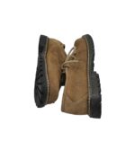 Pantofi dama Landhaus, 39, piele intoarsa, maro - imagine 4
