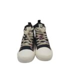 Tenisi copii Zara, 34, material textil, negru multicolor - imagine 3