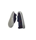 Tenisi copii 24, material textil, albastru multicolor - imagine 4