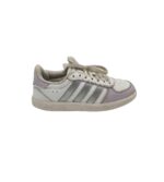 Adidasi dama Adidas, 37, imitatie de piele, alb gri