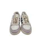 Adidasi dama Adidas, 37, imitatie de piele, alb gri - imagine 3