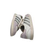Adidasi dama Adidas, 37, imitatie de piele, alb gri - imagine 4