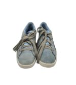 Adidasi dama Puma, 37.5, piele intoarsa, albastru - imagine 3