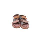Sandale copii Nutmeg, 24, material textil, albastru roz - imagine 3