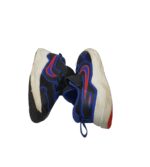 Adidasi copii Nike, 31, imitatie de piele, material textil, negru albastru - imagine 4