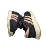 Adidasi dama Adidas, 39, piele intoarsa, material textil, negru - imagine 4