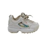 Adidasi copii Fila, 39, imitatie de piele, alb