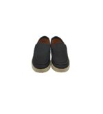 Mocasini copii Stylish, 27, imitatie de piele, negru - imagine 3