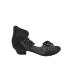 Sandale dama Rieker 40, imitatie de piele, negru