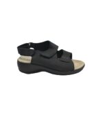 Sandale dama Lady, 38, piele, negru