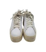 Adidasi dama Puma, 40, imitatie de piele, alb - imagine 3