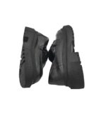 Mocasini dama 37, imitatie de piele, negru - imagine 4
