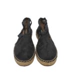 Espadrile dama Graceland, 39, material textil, negru - imagine 3