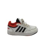 Adidasi dama Adidas, 40, imitatie de piele, alb
