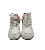 Adidasi dama Adidas, 40, imitatie de piele, alb - imagine 3