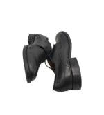 Pantofi barbati  43, piele, negru - imagine 4