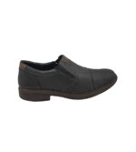 Pantofi barbati Rieker, 47, imitatie de piele, negru