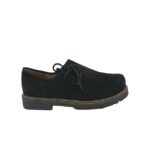 Pantofi barbati Alphorn, 46, piele intoarsa, negru
