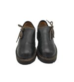 Pantofi barbati Landhaus, 41, piele, negru - imagine 3