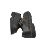 Pantofi barbati Landhaus, 41, piele, negru - imagine 4
