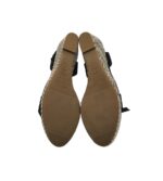 Sandale dama New Look, 39, material textil, negru - imagine 2