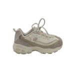 Adidasi dama Skechers, 40, imitatie de piele, piele intoarsa, material textil, alb