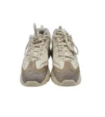 Adidasi dama Skechers, 40, imitatie de piele, piele intoarsa, material textil, alb - imagine 3
