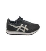 Adidasi barbati Asics, 44, imitatie de piele, material textil, negru
