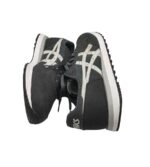 Adidasi barbati Asics, 44, imitatie de piele, material textil, negru - imagine 4