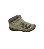 Adidasi copii 35, material textil, piele intoarsa, gri