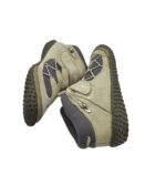 Adidasi copii 35, material textil, piele intoarsa, gri - imagine 4