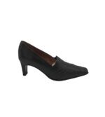Pantofi dama Simona 36, piele, negru