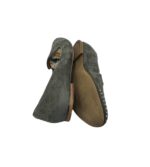 Mocasini dama 5th Avenue, 38, piele intoarsa, gri - imagine 4